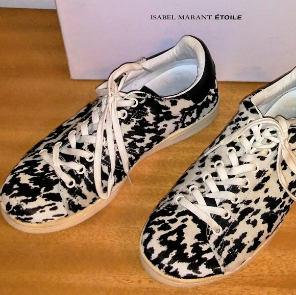 Isabel Marant Etoile Bart Calf Print womens10 - Picture 3 of 8